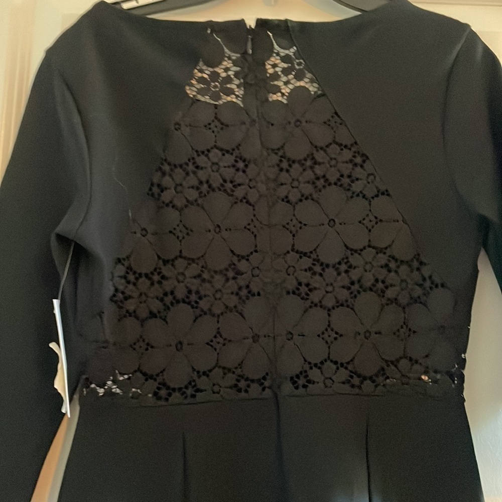 Womens Ella moss black dress - Picture 4 of 7